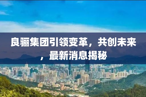 良驪集團引領(lǐng)變革，共創(chuàng)未來，最新消息揭秘