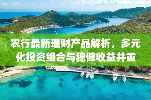 農(nóng)行最新理財產(chǎn)品解析，多元化投資組合與穩(wěn)健收益并重