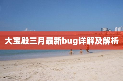 大寶殿三月最新bug詳解及解析