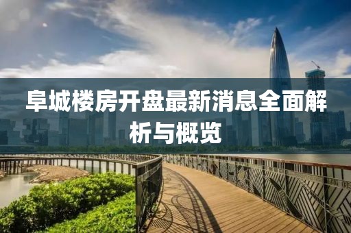 阜城樓房開盤最新消息全面解析與概覽