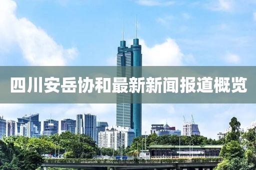 四川安岳協(xié)和最新新聞報道概覽