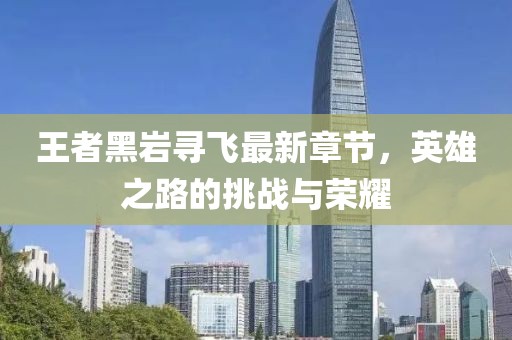 王者黑巖尋飛最新章節(jié)，英雄之路的挑戰(zhàn)與榮耀