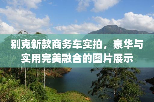 別克新款商務(wù)車實拍，豪華與實用完美融合的圖片展示
