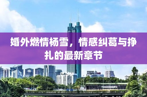 婚外燃情楊雪，情感糾葛與掙扎的最新章節(jié)