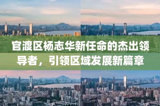 官渡區(qū)楊志華新任命的杰出領導者，引領區(qū)域發(fā)展新篇章