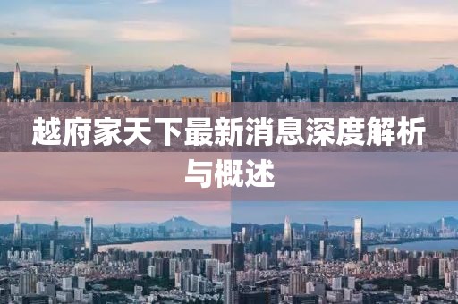 越府家天下最新消息深度解析與概述