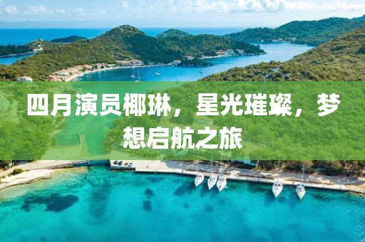 四月演員椰琳，星光璀璨，夢(mèng)想啟航之旅