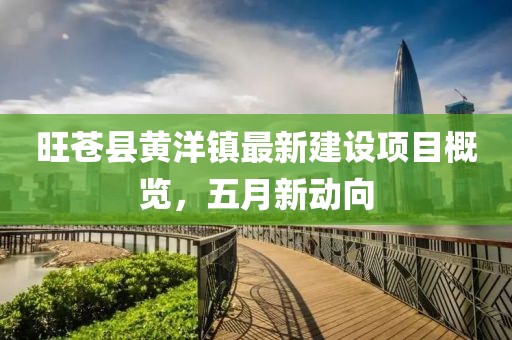 旺蒼縣黃洋鎮(zhèn)最新建設(shè)項目概覽，五月新動向