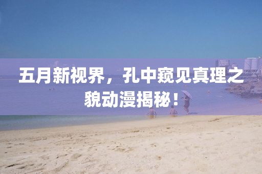 五月新視界，孔中窺見真理之貌動漫揭秘！