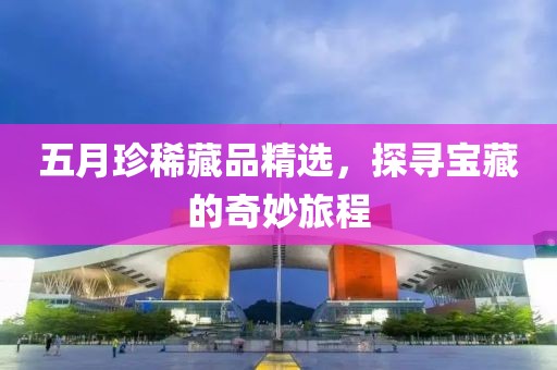 五月珍稀藏品精選，探尋寶藏的奇妙旅程
