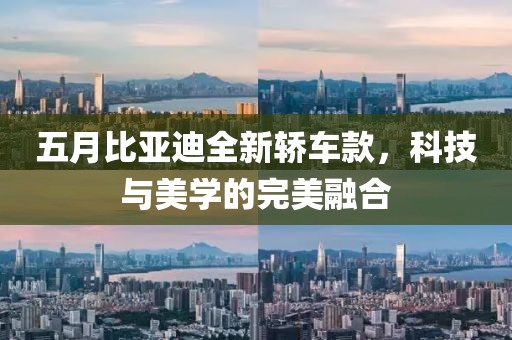 五月比亞迪全新轎車款，科技與美學(xué)的完美融合