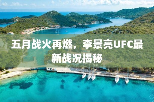 五月戰(zhàn)火再燃，李景亮UFC最新戰(zhàn)況揭秘