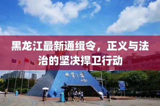 黑龍江最新通緝令，正義與法治的堅決捍衛(wèi)行動