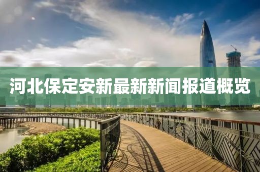 河北保定安新最新新聞報(bào)道概覽
